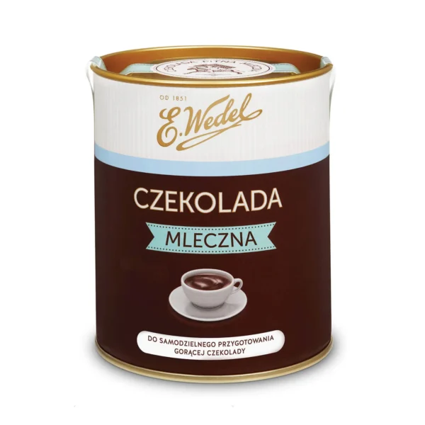 Gorąca czekolada Wedel mleczna do samodzielnego przygotowania w domu – idealny prezent dla mamy lub na parapetówkę