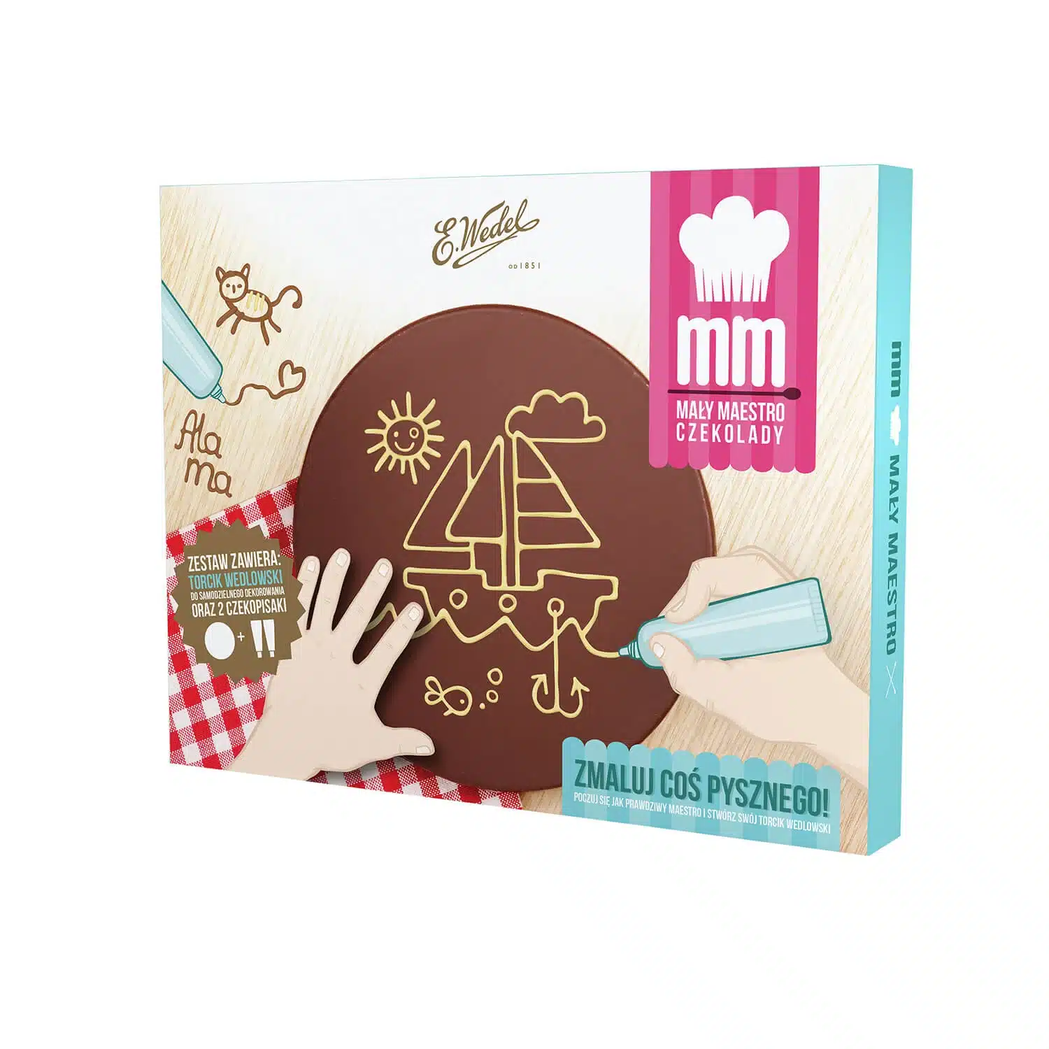 Torcik Wedlowski do samodzielnego pomalowania