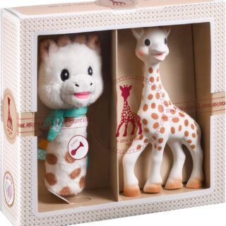 Zestaw żyrafa Sophie i grzechotka