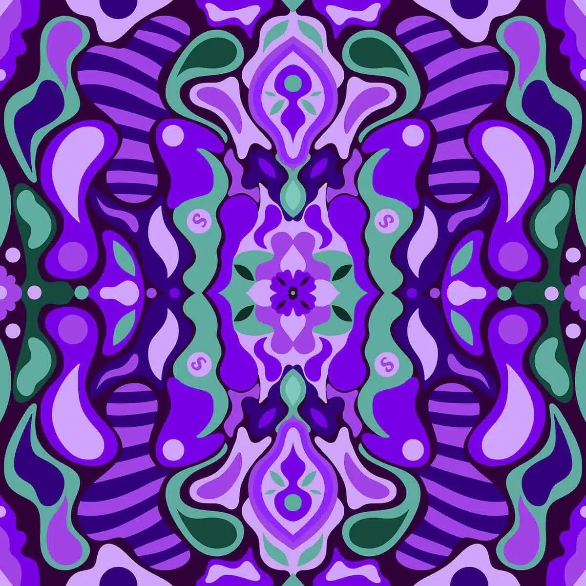 Jedwabna gumka do włosów z unikatowym wzorem z historią - obrazek 12