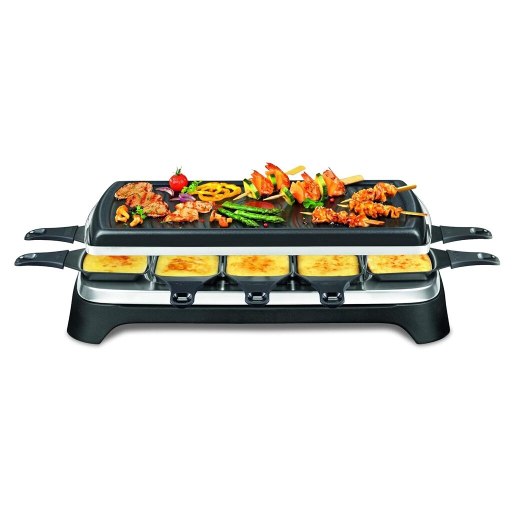 Raclette - gril elektryczny na stół do wspólnego przygotowania posiłku