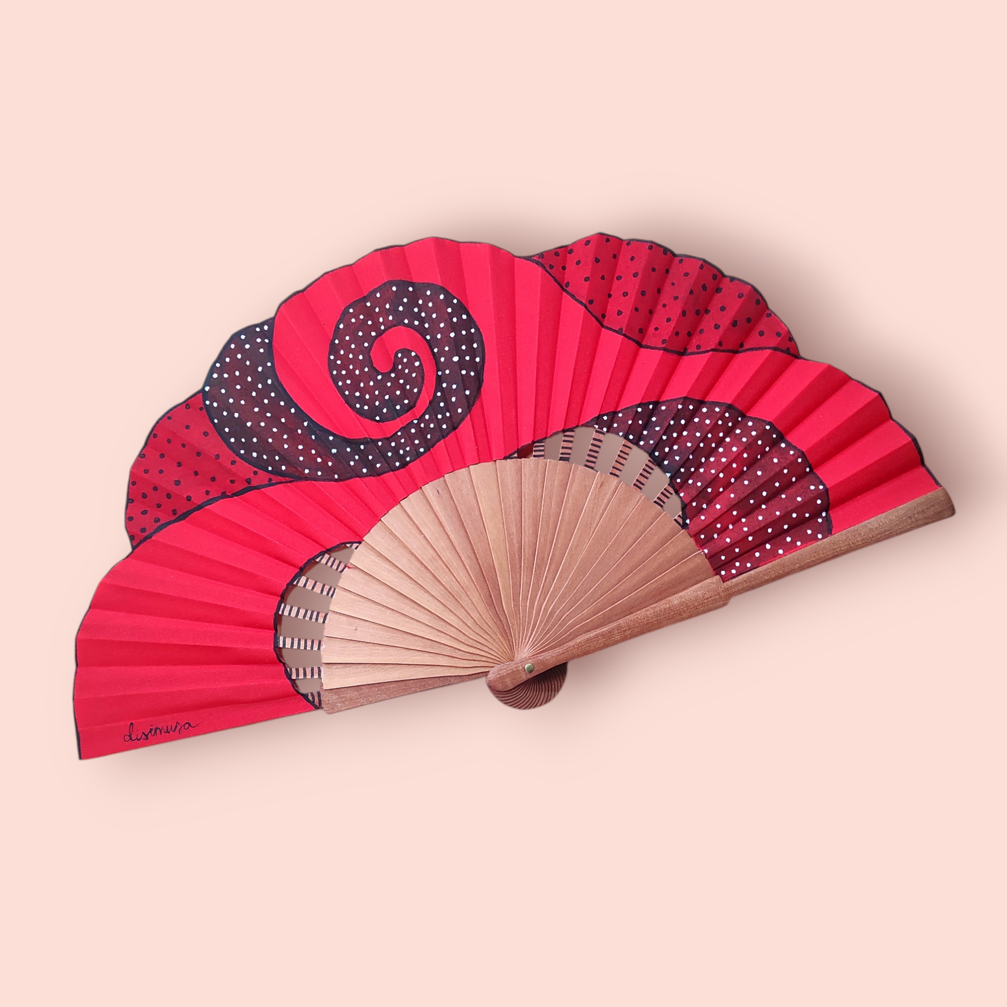 Wachlarz ręcznie malowany w Andaluzji - obrazek 8