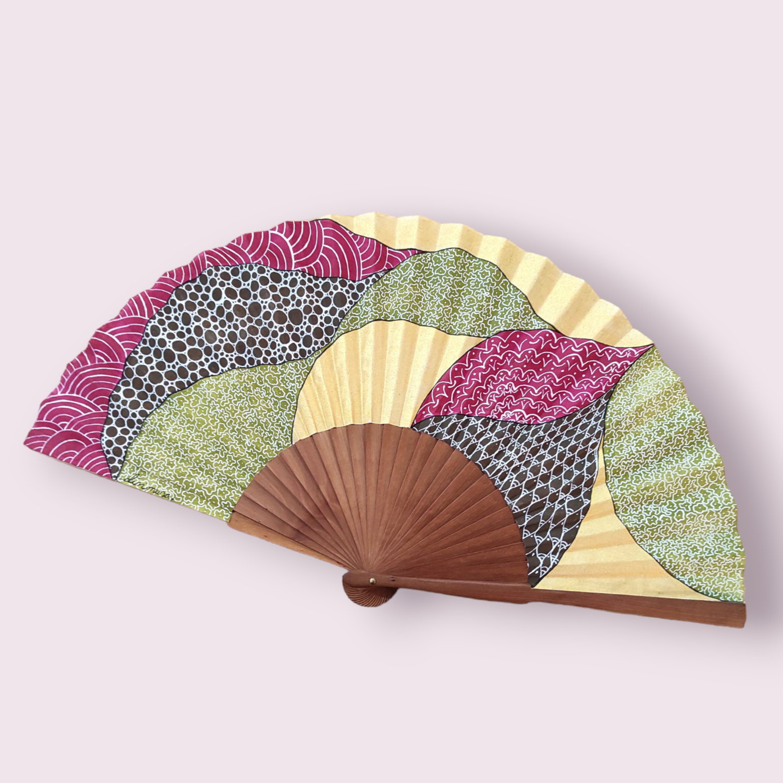 Wachlarz ręcznie malowany w Andaluzji - obrazek 11