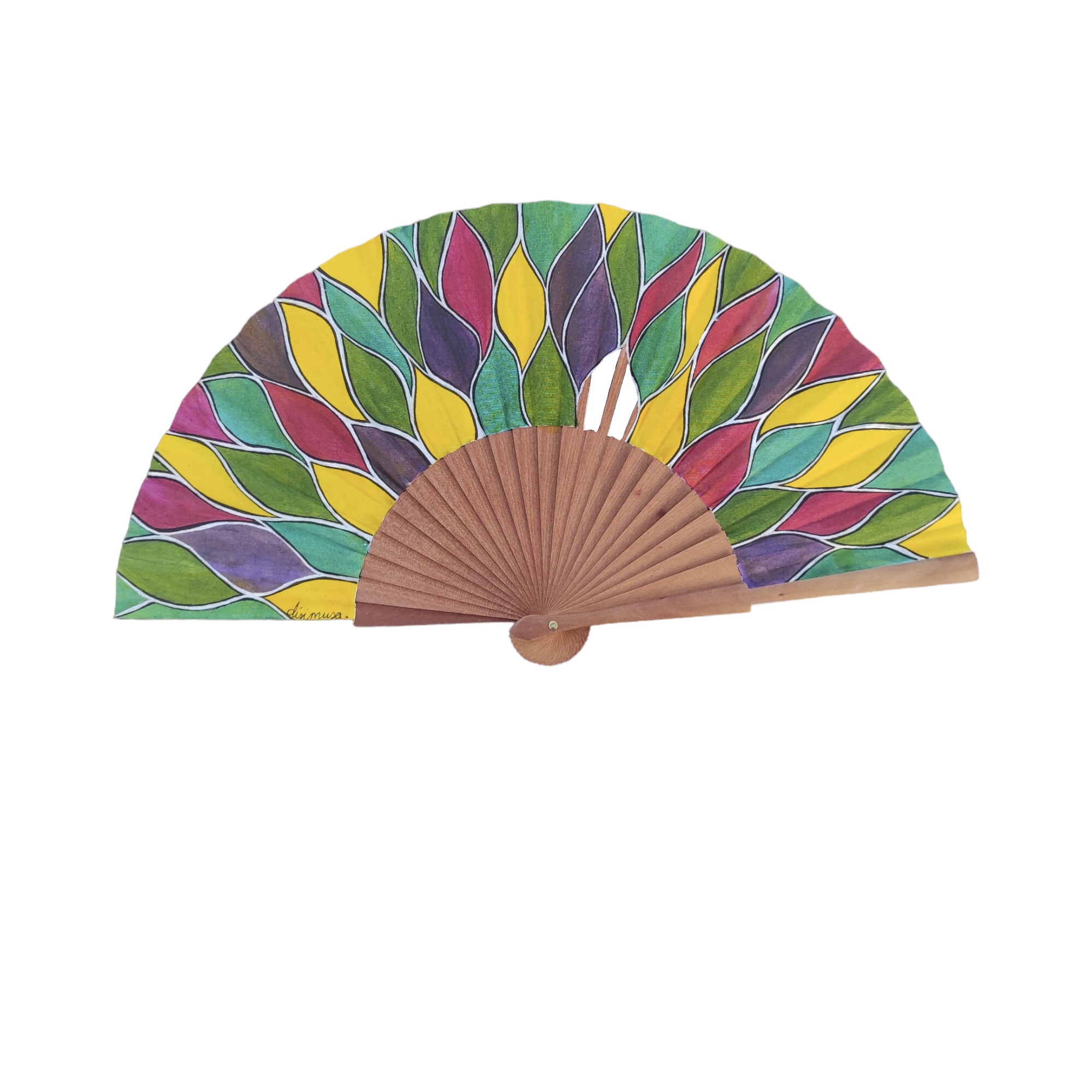 Wachlarz ręcznie malowany w Andaluzji - obrazek 10