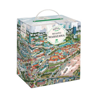 Puzzle z widokiem Warszawy 1000