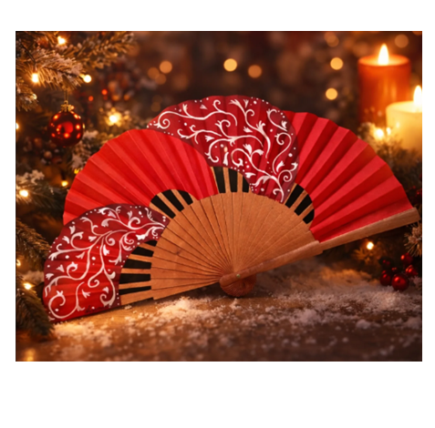 Wachlarz ręcznie malowany w Andaluzji - obrazek 2