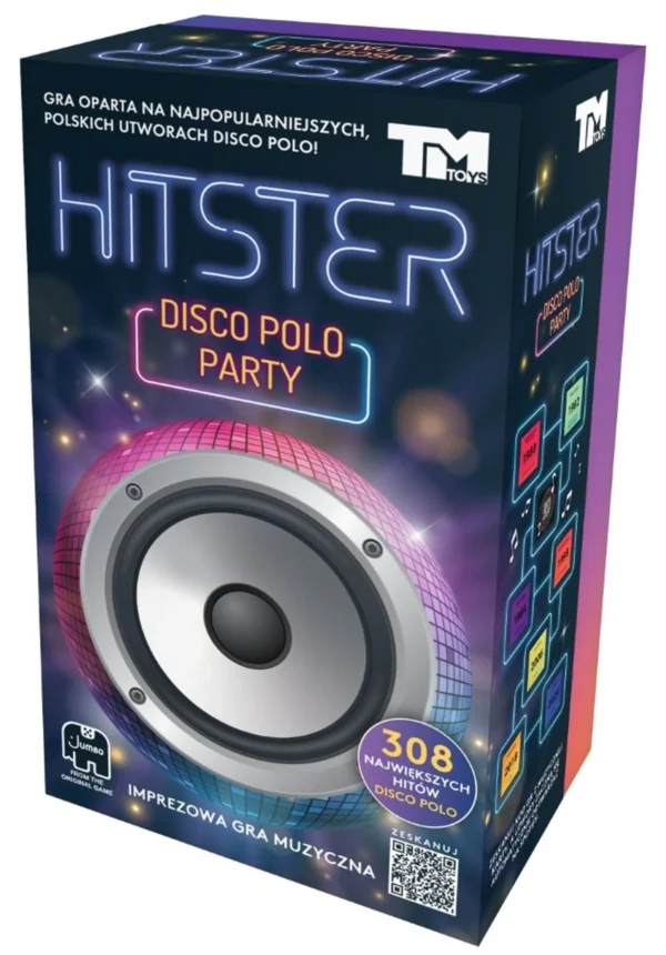 gra Hitster Disco Polo – imprezowa gra muzyczna z hitami disco polo idealna na prezent dla fana disco polo