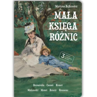 Mała księga różnic Martyny Rejkowicz – okładka książki edukacyjnej dla dzieci na prezent