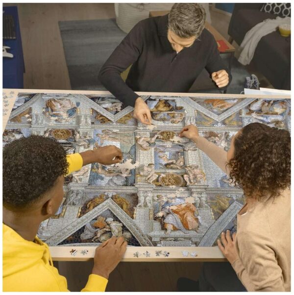układanie puzzli Ravensburger 5000 elementów wspólne spędzanie czasu pomysł na prezent dla dorosłych